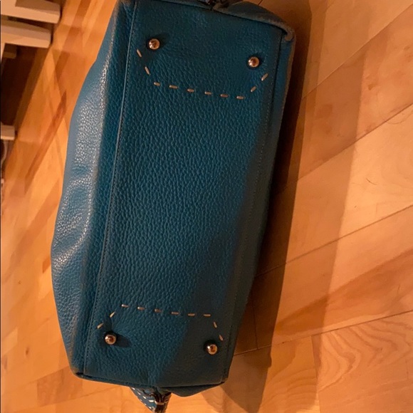 Bcbgmaxazria turquoise signature hobo bag - Picture 4 of 14